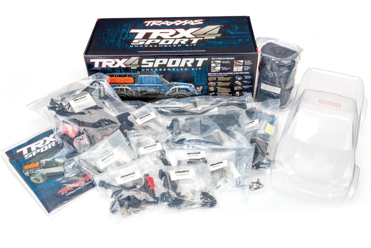 Радиоуправляемая внедорожник для сборки TRAXXAS TRX-4 Sport Unassembled Kit  1:10 4WD Купить с доставкой